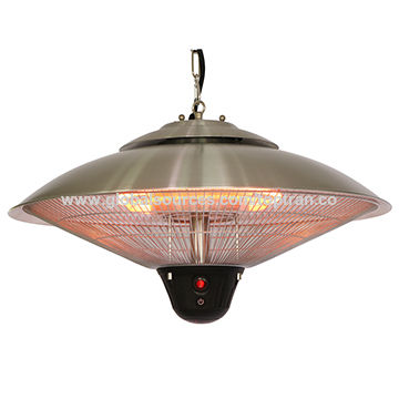 2100w Ceiling Electric Halogen Heater With Three Heat Settings And