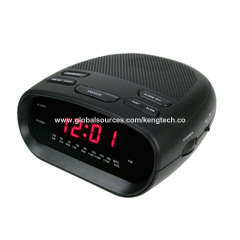 Hong Kong Sar Dual Pll Alarm Clock Radios Red Led Display Am Fm Pll With Memory Preset Stations Ct 3818 On Global Sources Led Alarm Clock Radios Pll Alarm Clock Radio Alarm Clock Radio