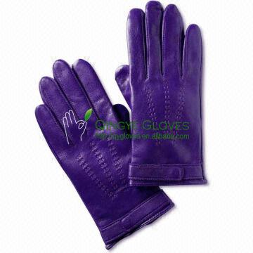 Ladies Fashion Dress Leather Gloves Made With Semi Aniline Sheep Nappa Global Sources