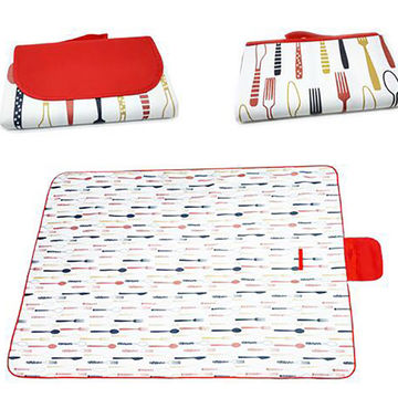 rubber backed picnic rug