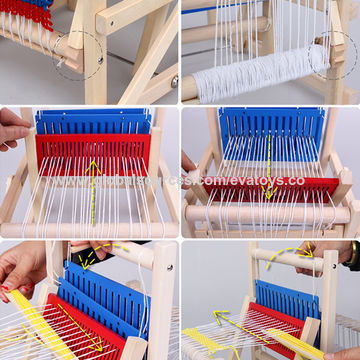 Kids Wooden Weaving Loom Toy Kids Wooden Weaving Loom Toy