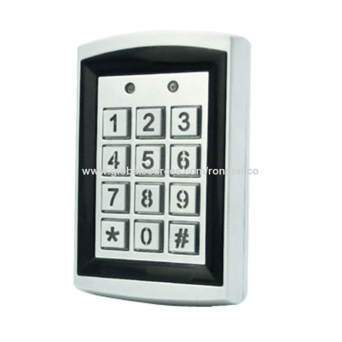 China Password And Card Unlocking Waterproof Standalone Door Entry