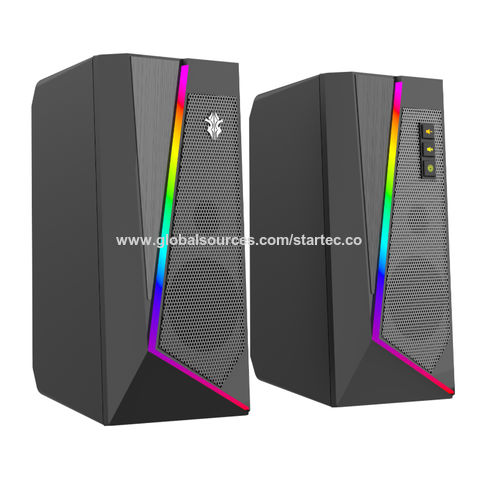 China 2.0 USB Speaker, with RGB lights Gaming Speaker on Global Sources ...
