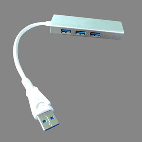 3 port usb hub with ethernet adapter