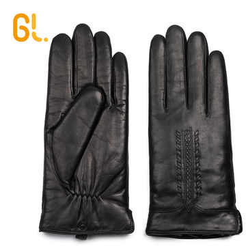 mens thick leather gloves