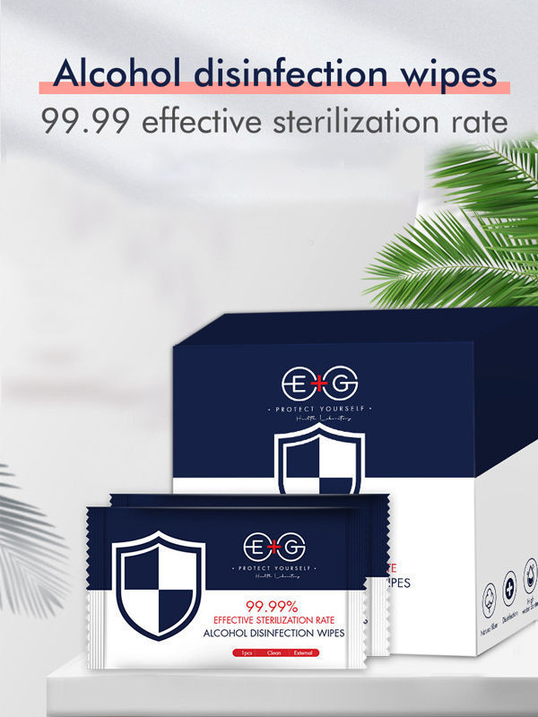 new hot sale 30pcs disinfectant wipes hand disinfection 75%