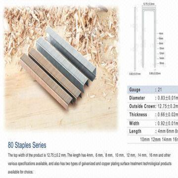 staples for air stapler