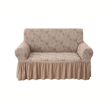 Jacquard Sofa Cover, How Much To Cover A 3 Seater Sofa