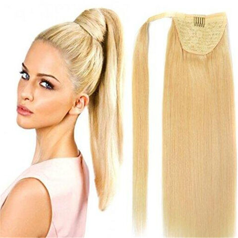 Chinawrap Nets Clip In Pieces Drawstring Holder Human Hair Ponytails Hair Extensions For Black Women On Global Sources