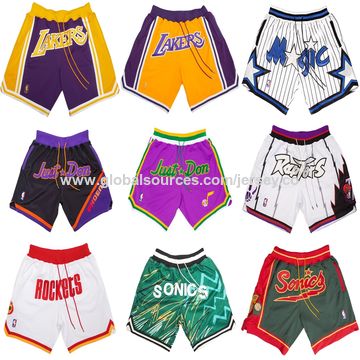 sonics nba shorts