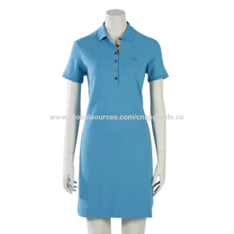 golf shirt dress