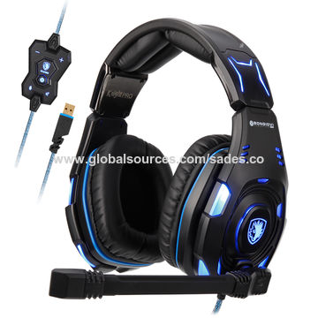 China Sades Professional Gaming Headset With Bongiovi Dps Audio Driver Free 2 Audio Modes Noise Cancel On Global Sources