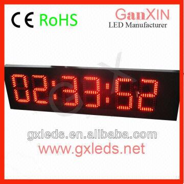 8 Inch 6 Digit Outdoor Waterproof Large Digital Clock Global Sources 8 Inch 6 Digit Outdoor Waterproof Large, Large Digital Outdoor Clock