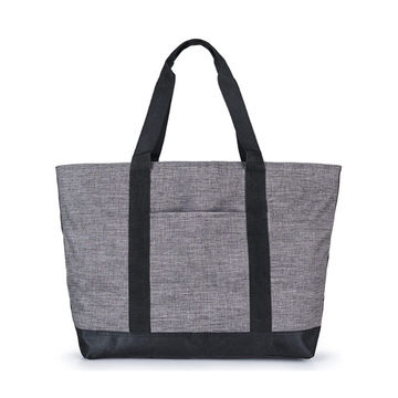 large tote with zipper