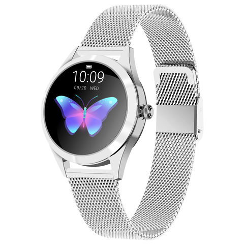 China Nuevo reloj KW10 de la personalidad de la moda diseñado para el  recordatorio del período menstrual de la detección del ritmo cardíaco de  las mujeres encendido Global Sources,reloj elegante,Reloj de la
