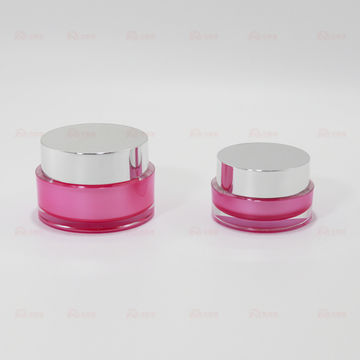 Download China Wholesale Airless Cream Empty Pink Container 30g 50g Airless Pump Jar Cosmetic Jar On Global Sources Airless Pump Jar Jar Plastic Cream Jar