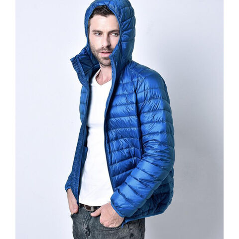 packable duck down puffer jacket