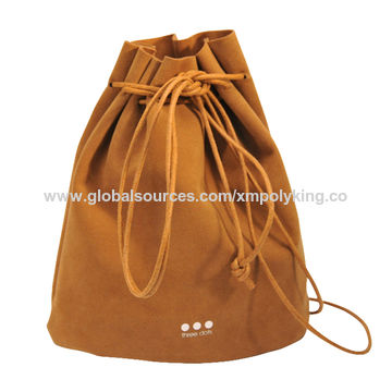 designer drawstring bag