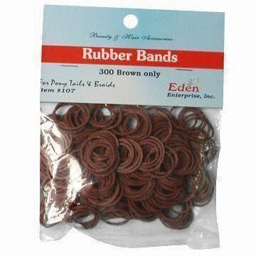 brown rubber bands