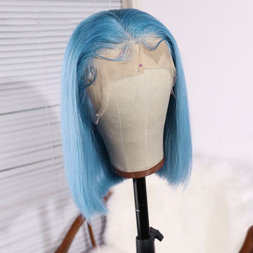 light blue hair wig