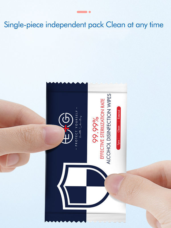 new hot sale 30pcs disinfectant wipes hand disinfection 75%