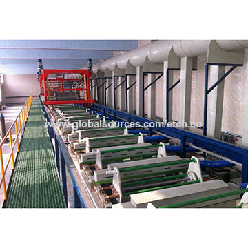 Manual And Automatic Anodizing Electroplating Line With