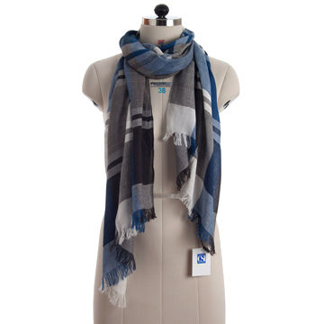 big check scarf