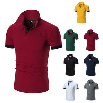 custom cotton polo shirts