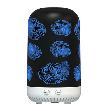 China100ml Usb Electric Aroma Essential Oil Diffuser Ultrasonic Air Humidifier Glass Cover On Global Sources
