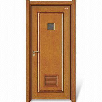 Interior Door With 4cm Solid Wood And Soundproof Rubber Seal