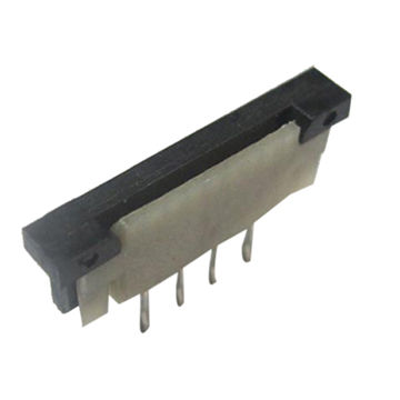 Taiwan 1.0mm Pitch ZIF FPC/FFC Connector, DIP Top Entry on Global ...