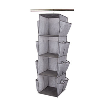 China Decorative Collapsible Rotating Hanging Closet Storage High