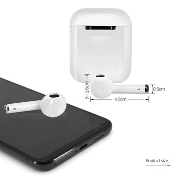 fone earphone bluetooth 5.0 i12 tws