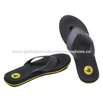 Las chancletas de los hombres, sandalias de la raspa de arenque de EVA de  los hombres con footbed, modificaron diseño y marca para requisitos  particulares | Global Sources