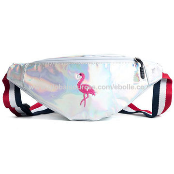 China Laser Pu Leather Fanny Pack Sport Waist Bag From Yiwu