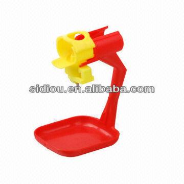 Poultry Nipple Drip Catching Cup Attaches To 34 Pvc Pipe Chicken