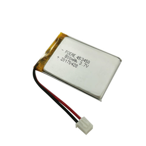 China Lipo battery OEM & ODM 453450 3.7v 800mah rechargeable lithium ...