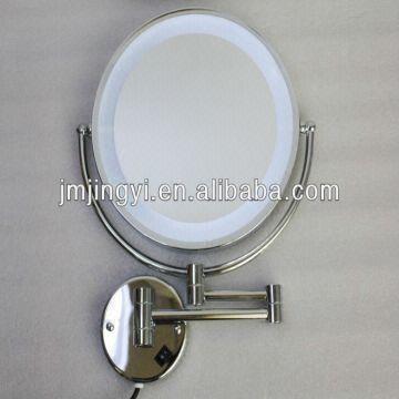 Double Sides Led Rocker Wall Mounted Makeup Mirror Global Sources China Double Sides Led Rocker Wall Mounted Makeup Mirror