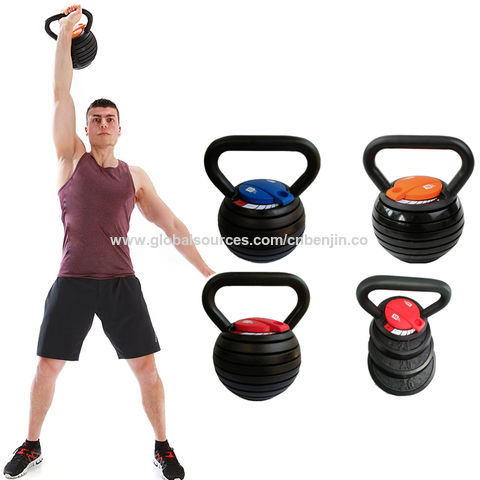 Yeavail Kettlebells Weights Sets Adjustable Detachable Weights Set Strength Training Home Gym Equipment