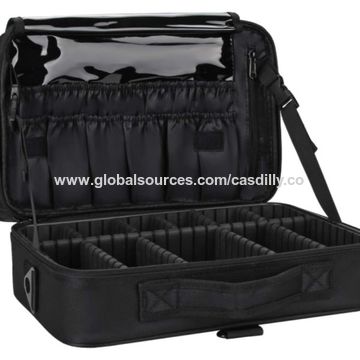 portable makeup train case