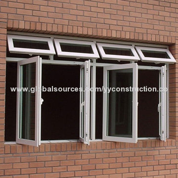 Outward Opening Casement Window New Design Four Panel With Top Awning Style Global Sources