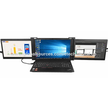 China 2021 New 13.3 inch USB C 1080P IPS HDR portable dual triple ...