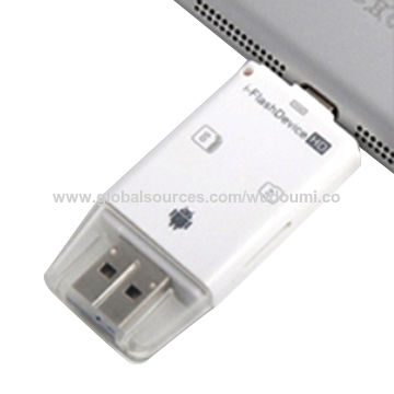 3 in 1 TF SD Card Reader Adapter fit iPhone//ipad// MAC// PC// Android Device USA