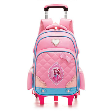 character trolley school bags
