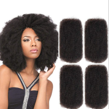 afro braiding hair 100% human