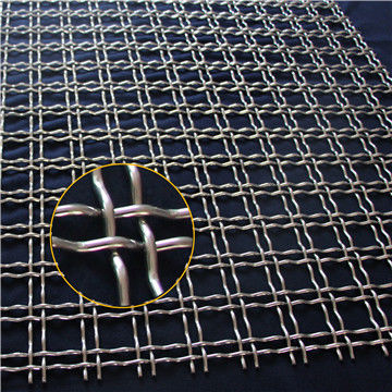 Stainless steel screening crushing wire mesh screen used in mining ...