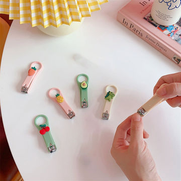 China Nail Clipper Mini Cute Fruit Nail Clipper Finger Trimmer Scissors Nail Cutter With Keychain On Global Sources Nail Clippers Keychain Nail Tool