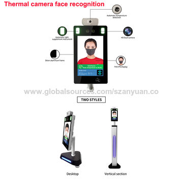 China Access control with attendance thermal camera face recognition ...