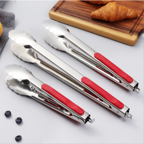 China Food Clip Stainless Steel Barbecue Clip Buffet Kitchen Anti ...