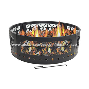 China Metal Outdoor Fire Pit Campfire Ring From Ningbo